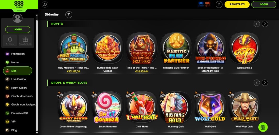 888 casinò slot
