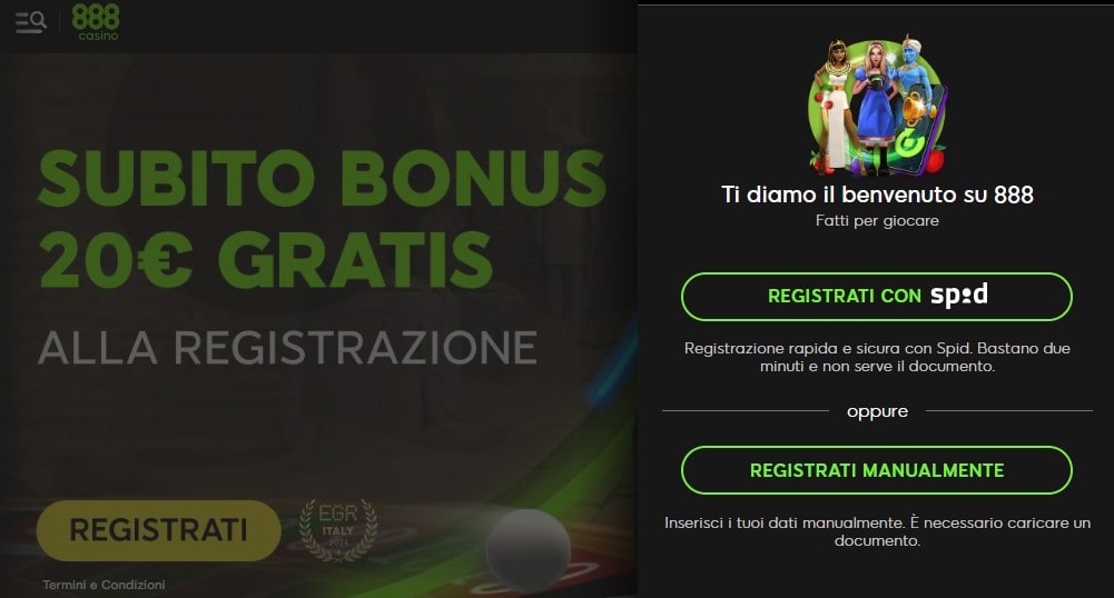 Come ottenere 20 euro 888 casinò