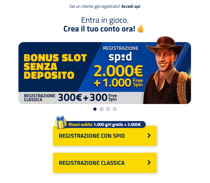 AdmiralBet Bonus e Login SPID
