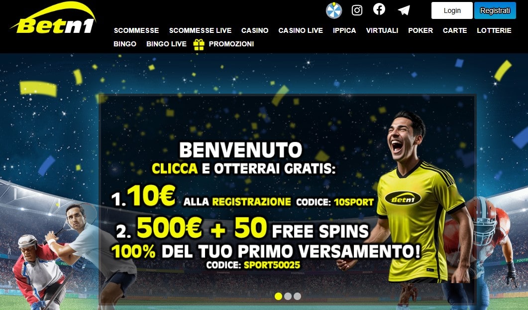 Betn1 pagina di login