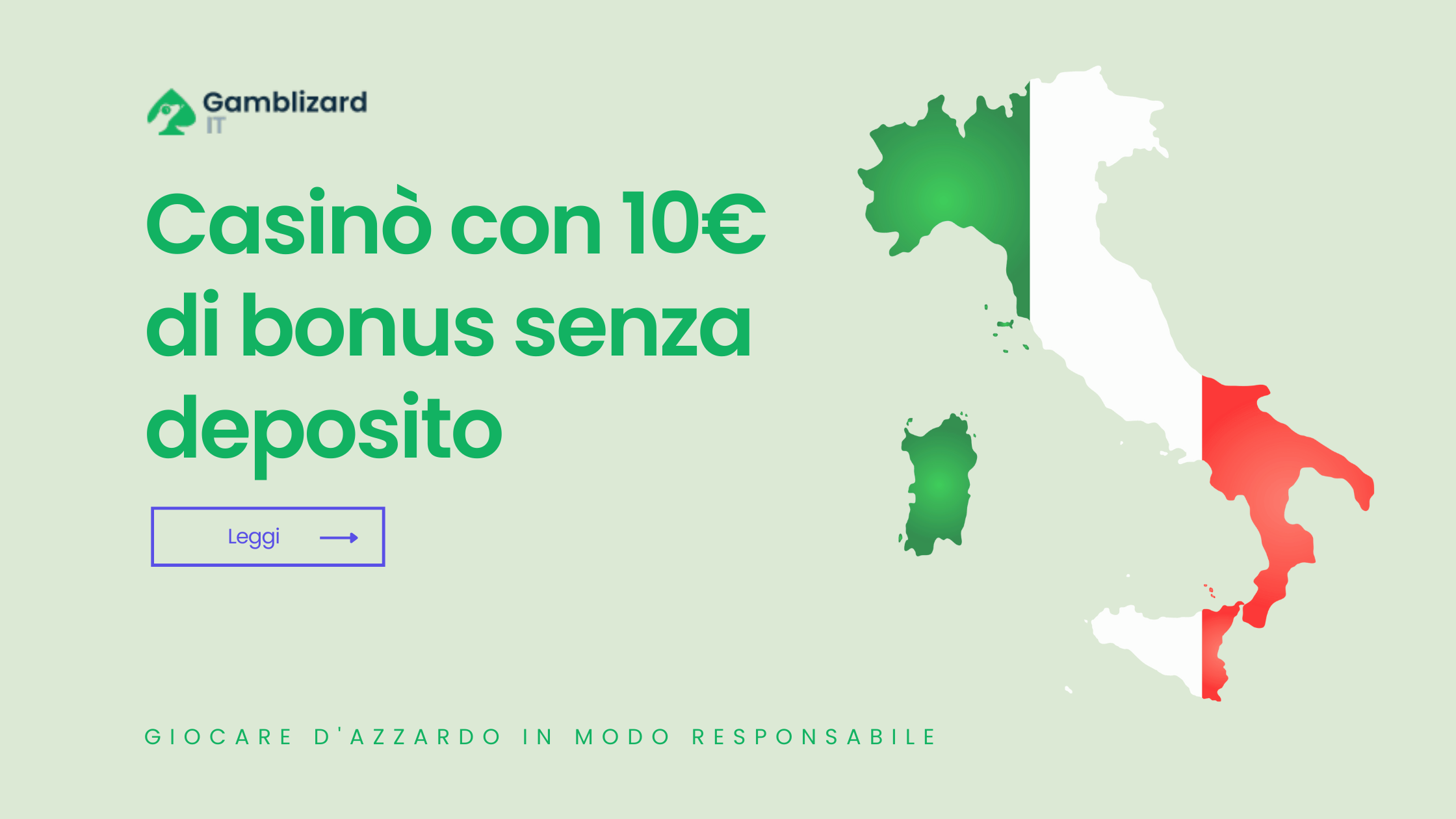 Casinó con 10€ di bonus senza deposito