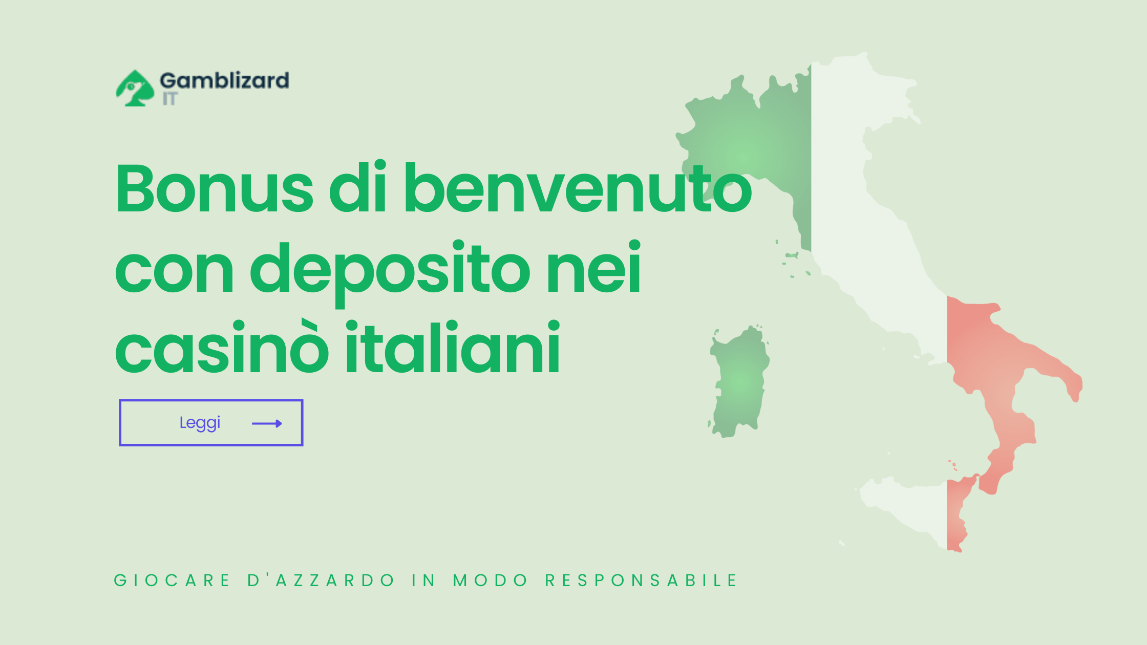 Bonus di benvenuto con deposito nei casinó Italiani