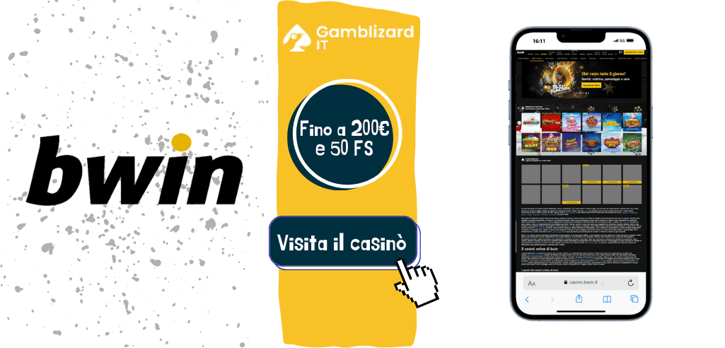 Bwin bonus di benvenuto