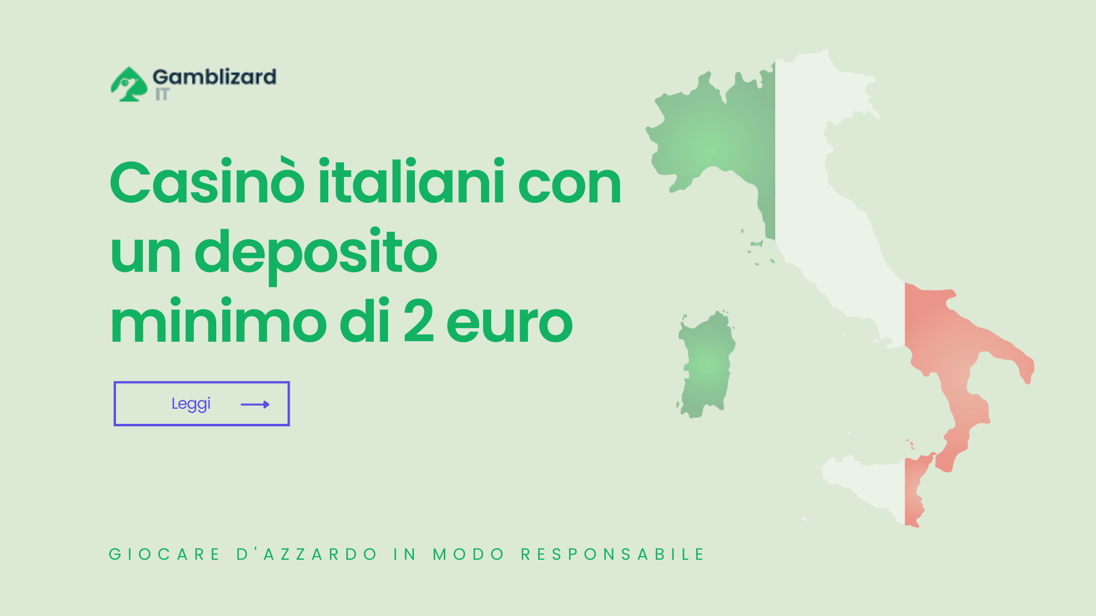 Casinò italiani con un deposito minimo di 2 euro