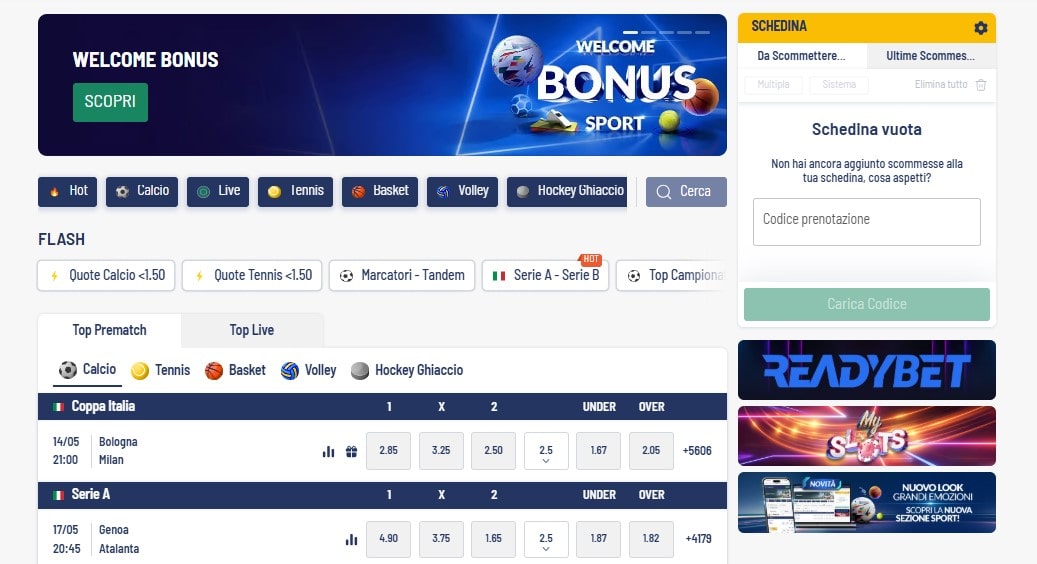 Eurobet scommesse sportive