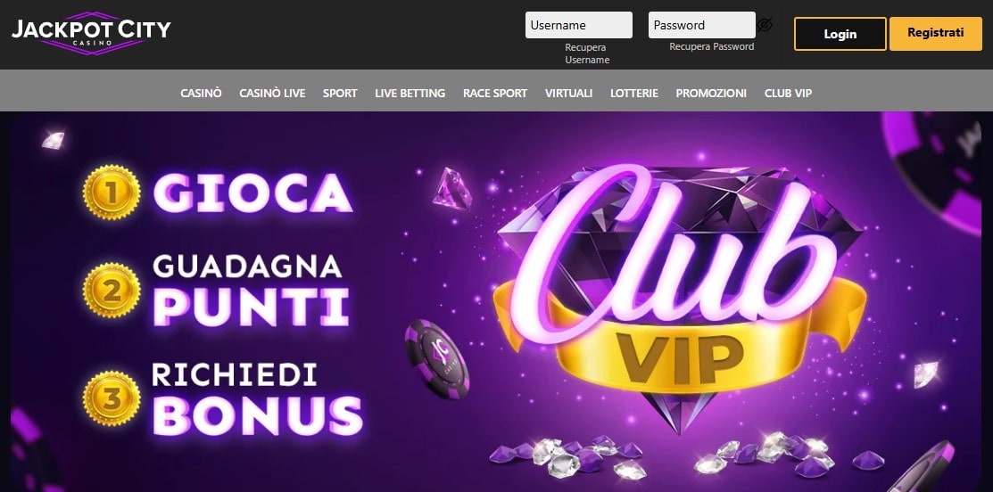 Programma VIP di JackpotCity