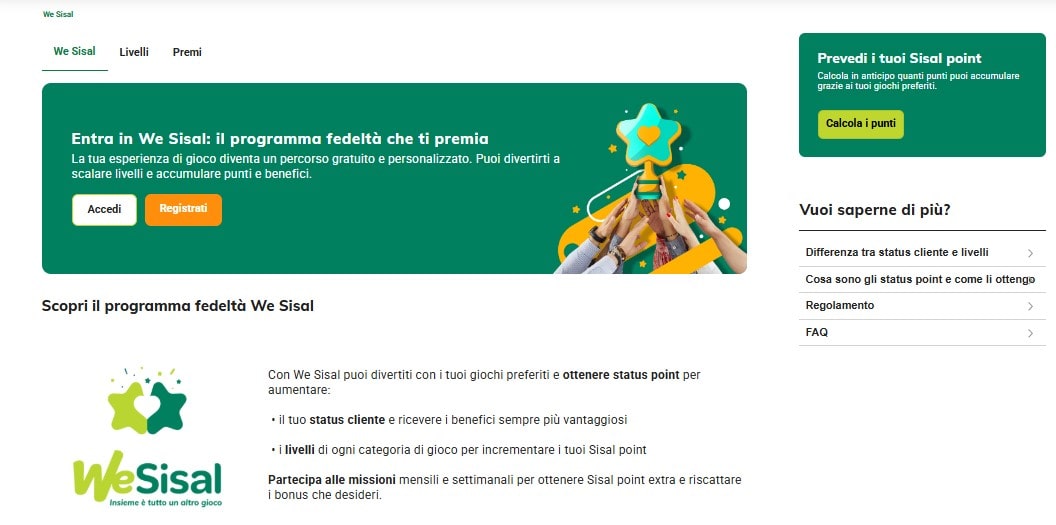 Sisal programma fedeltà