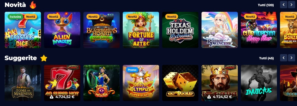 Sportbet tutti i giochi