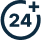 24+