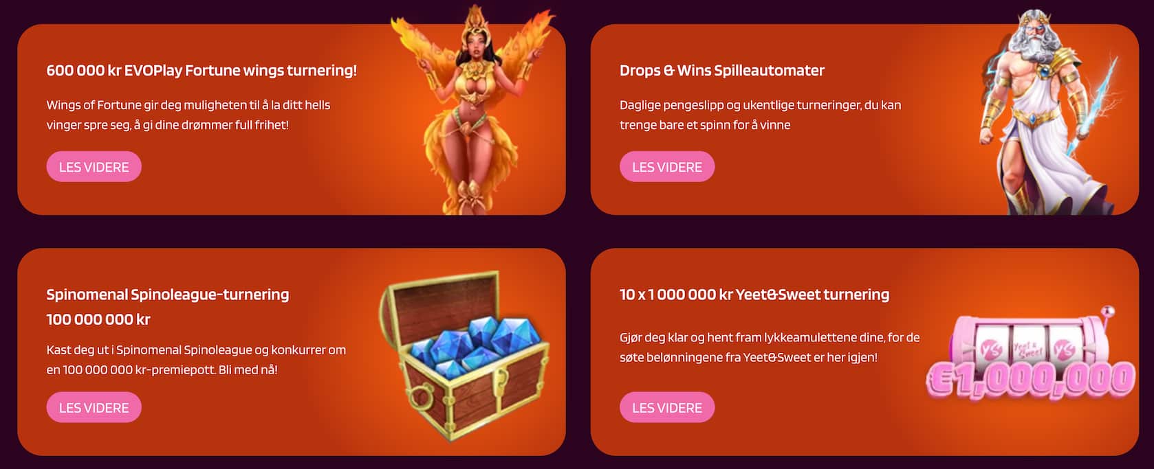 Andre bonustilbud i happy spins casino