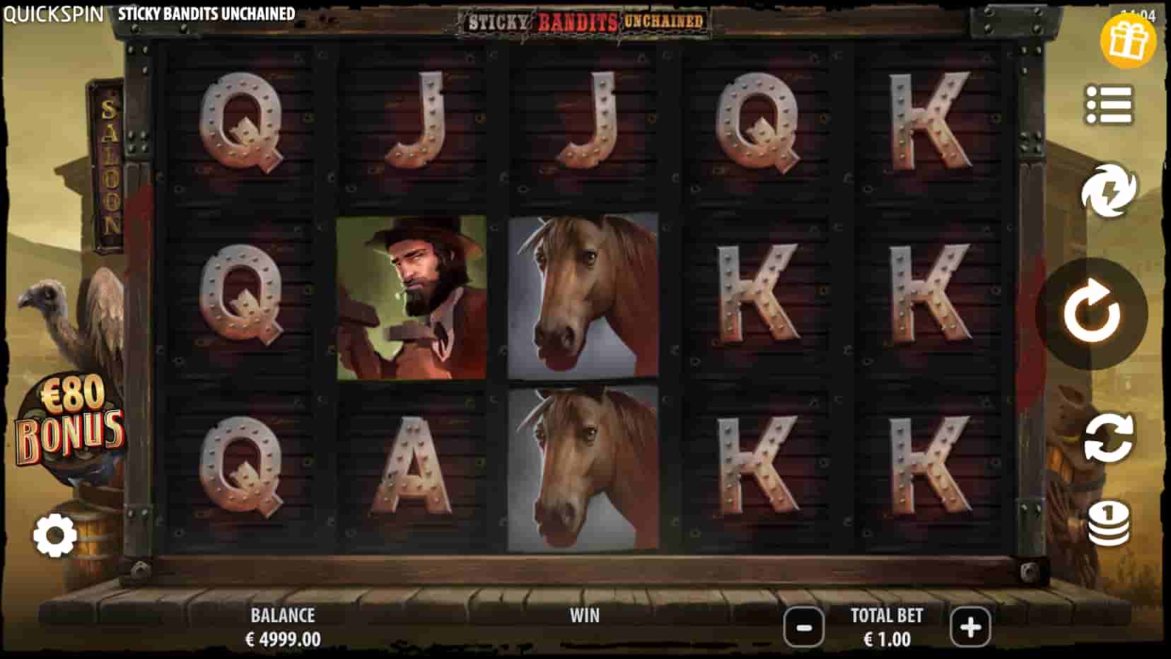 Sticky Bandits Slot screenshot 4