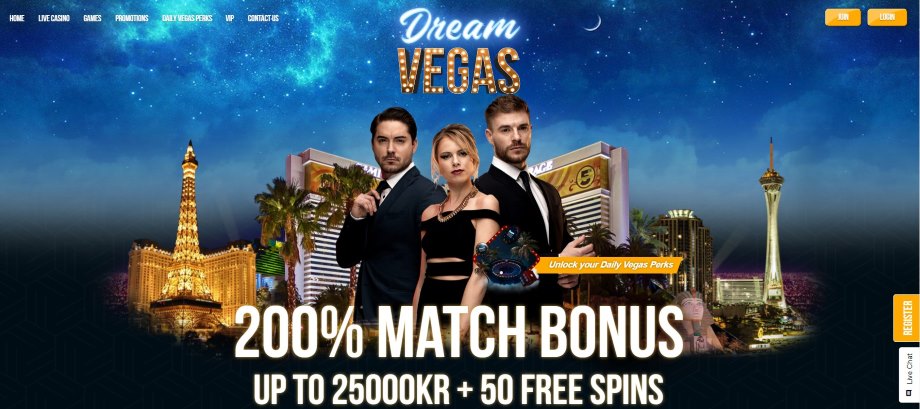 dream vegas anmeldelse