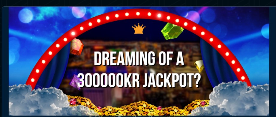 dream vegas jackpot 300000kr