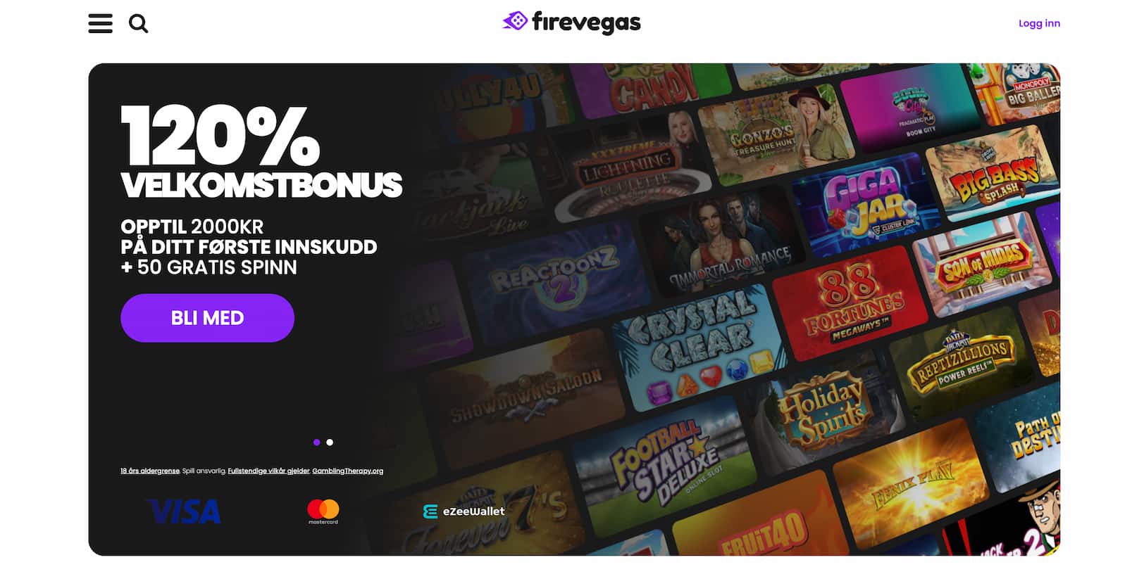 firevegas velkomstbonus