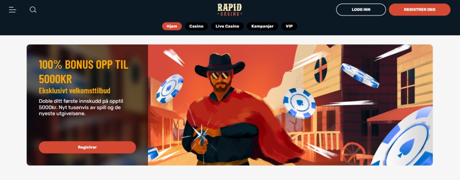 rapidcasino anmeldelse