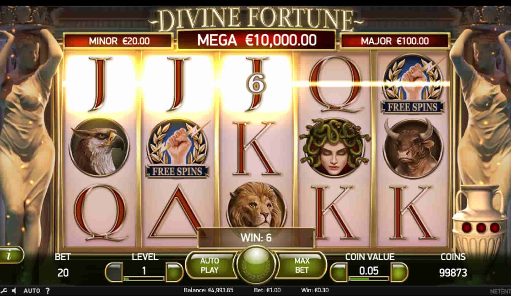 Divine Fortune screenshot 2