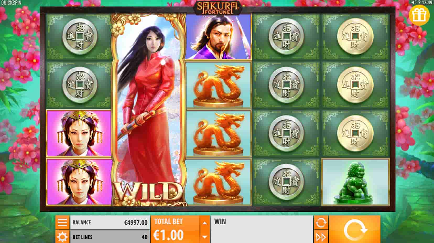 Sakura Fortune screenshot 2
