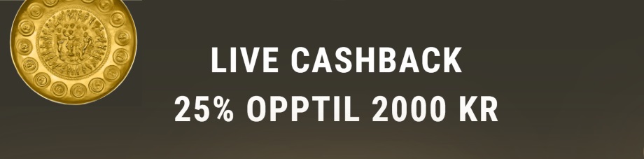 casinoly live cashback