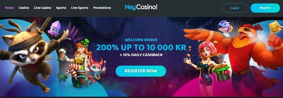 heycasino anmeldelse