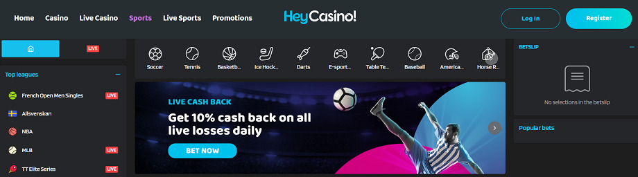 heycasino sportbok