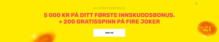 justspin velkomstbonus