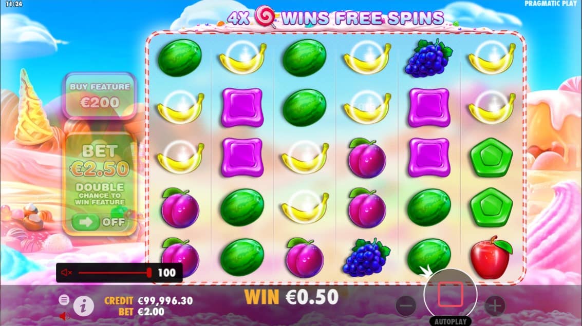 sweet bonanza win