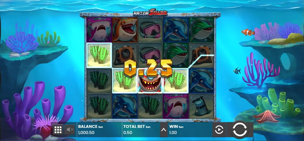 razor shark win