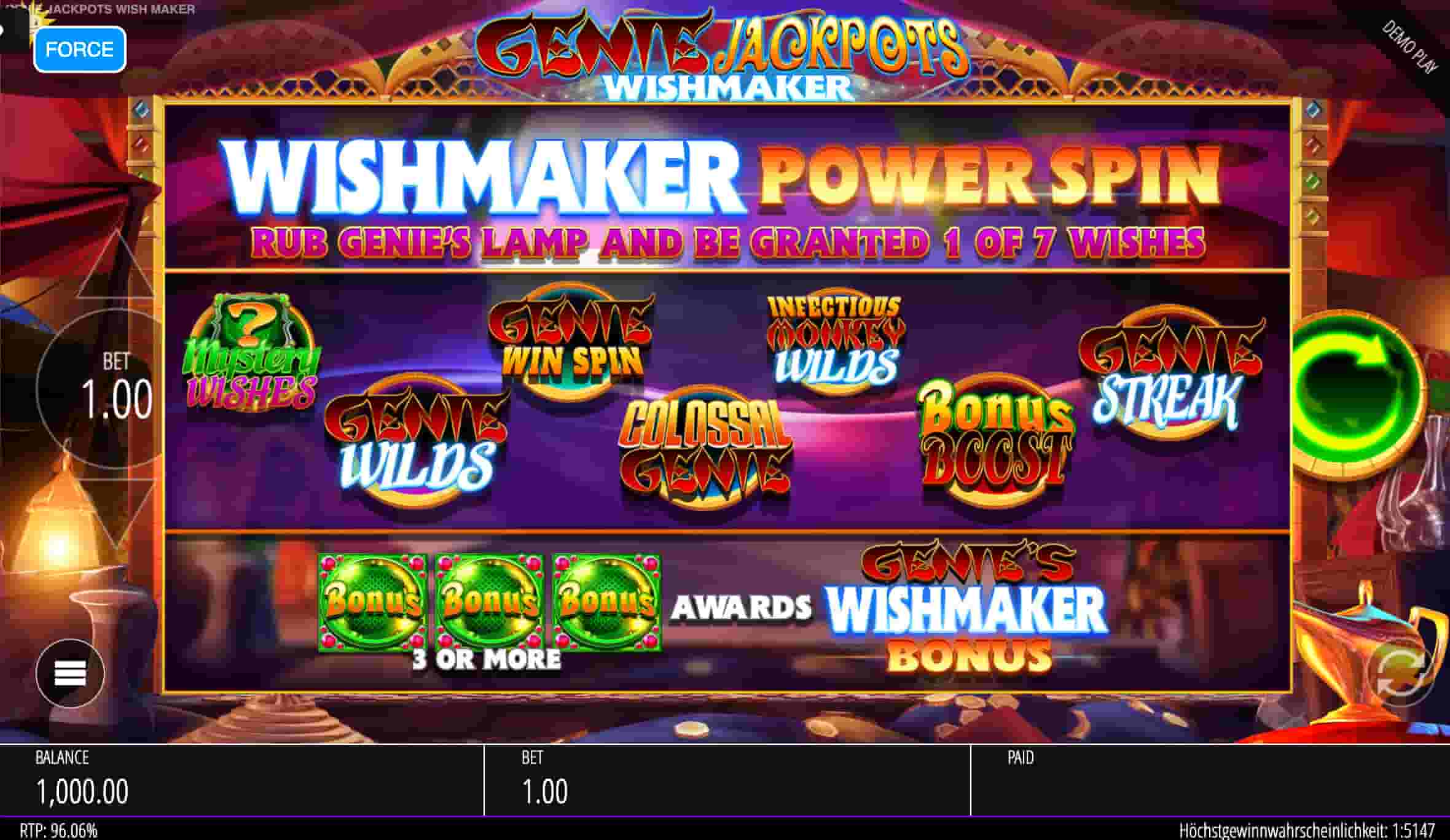 Genie Jackpots screenshot 4