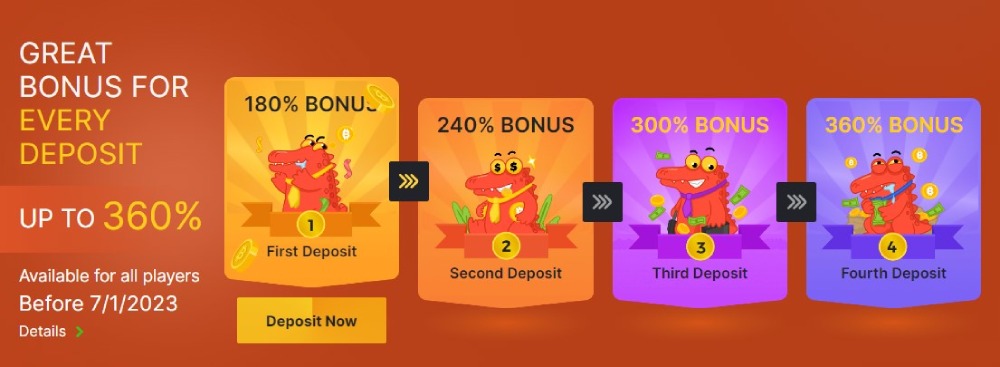 BC.Game Casino Velkomstbonus