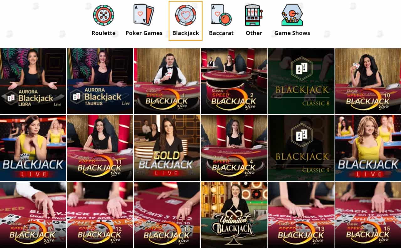 bob casino blackjack