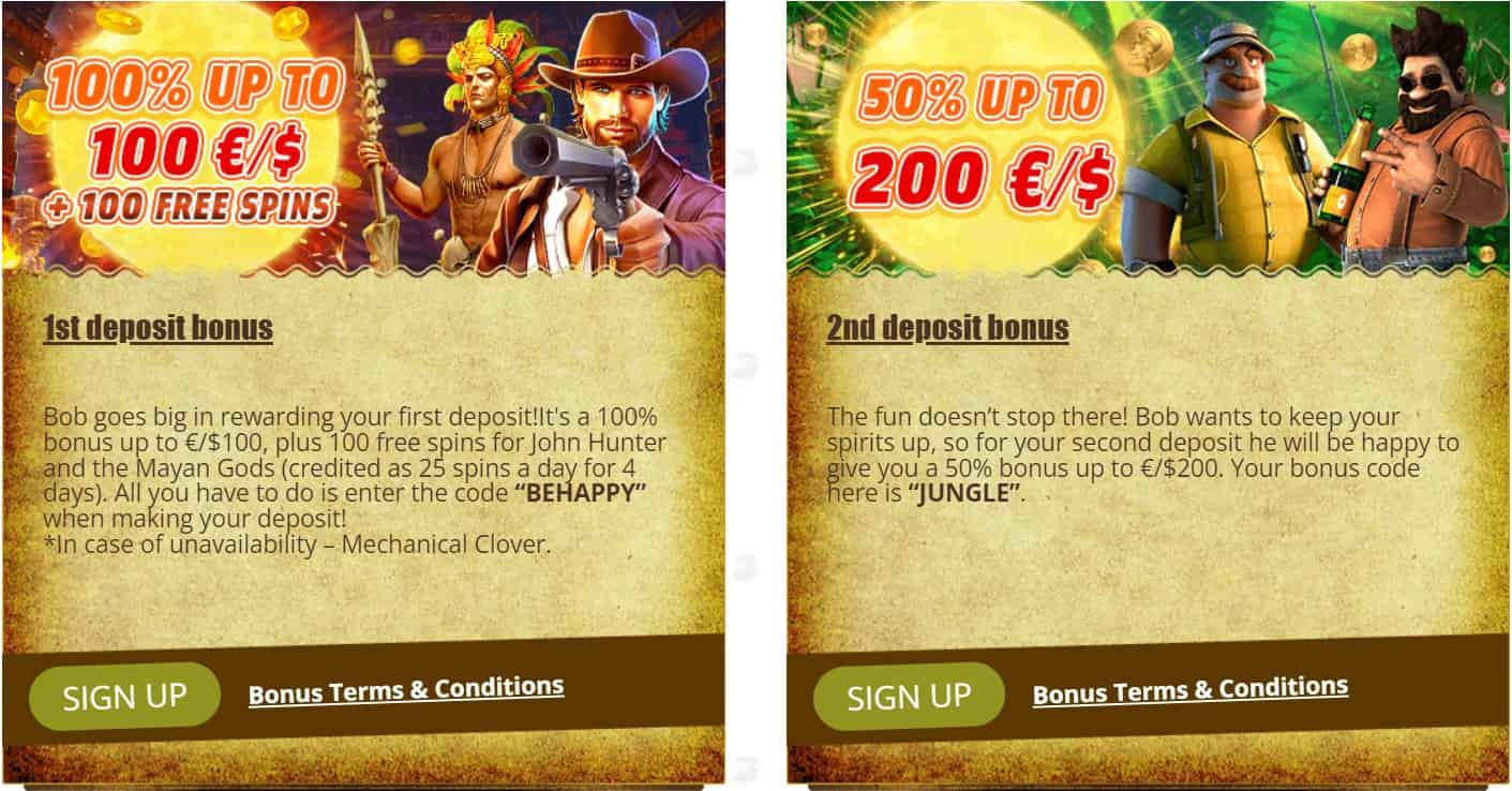 bob casino kampanjer