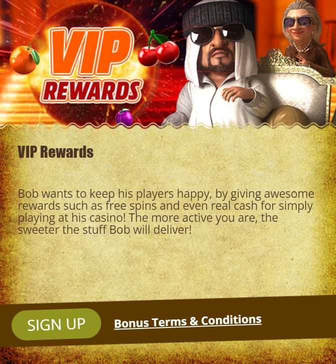bob casino vip