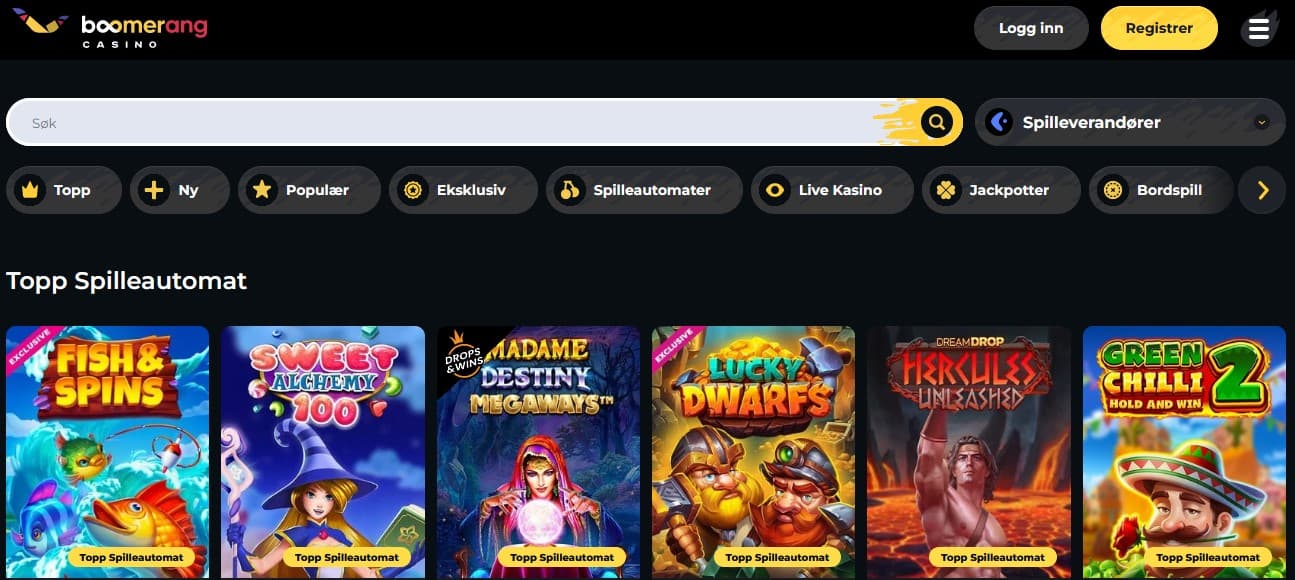 boomerang casino