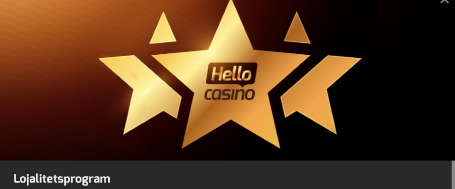 hellocasino lojalitetsprogram