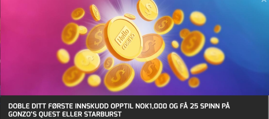 hellocasino velkomstbonus