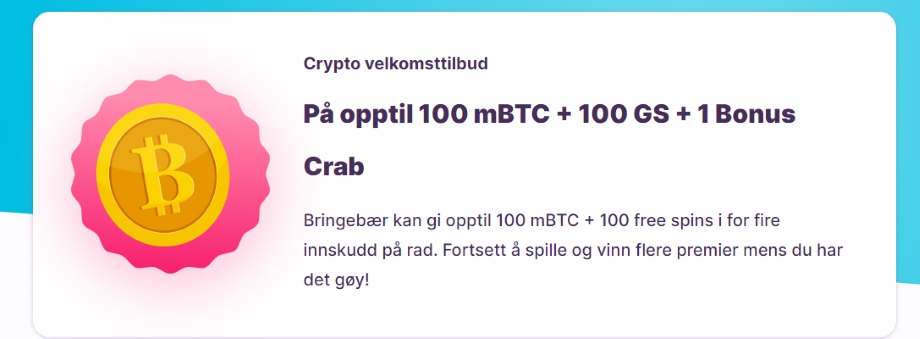 nomini crypto velkomstbonus