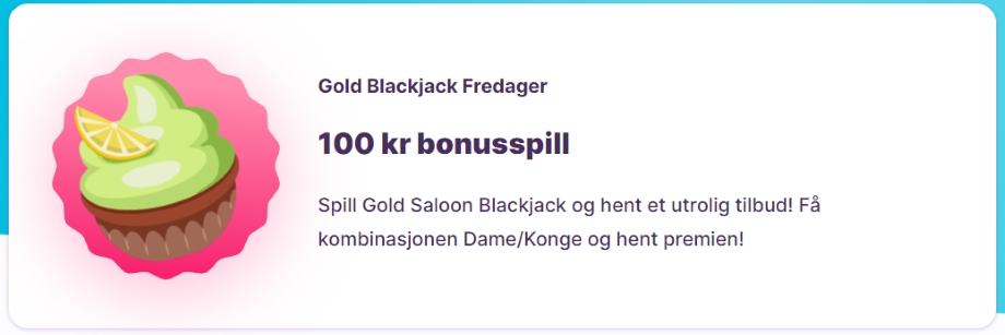 nomini gold blackjack fredager
