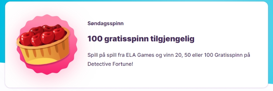 nomini søndagsspinns