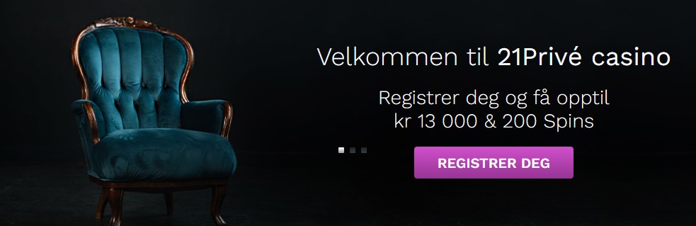 21 prive casino register