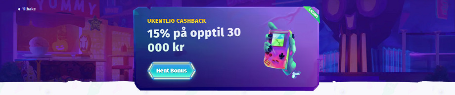 casombie ukentlig cashback