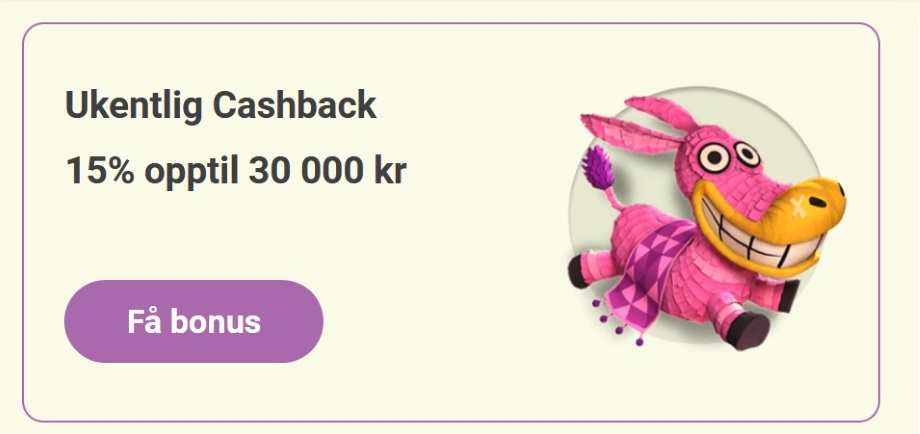 yoyo ukentlig cashback
