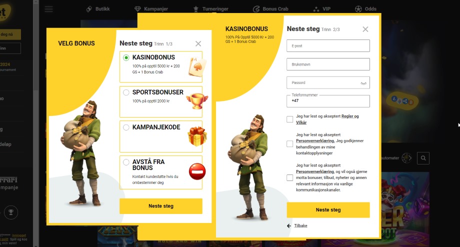 zetcasino registrering