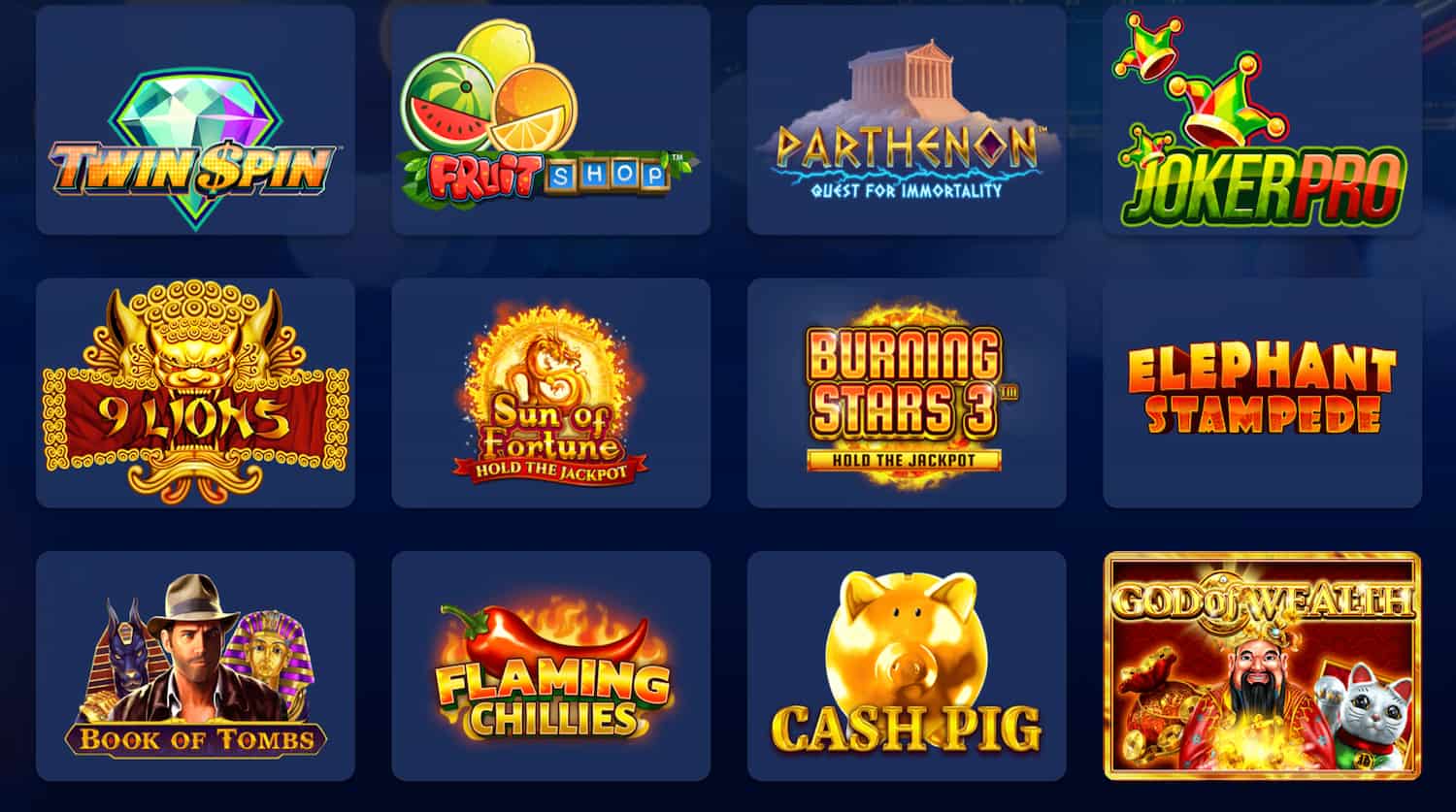 VegasPlus Spilleautomater