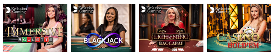 evolve live casino