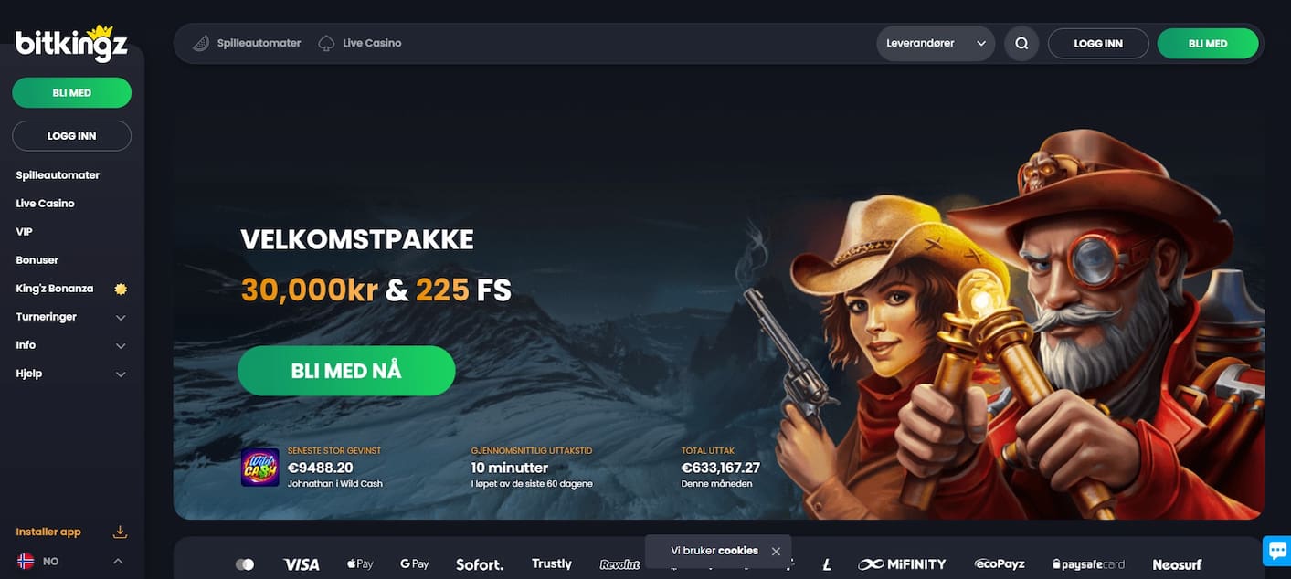 bitkingz casino hovedside