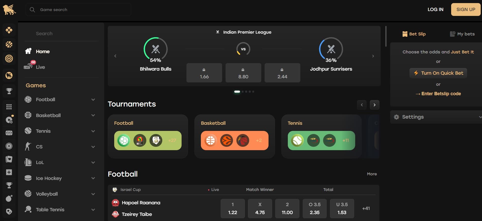 fairspin betting