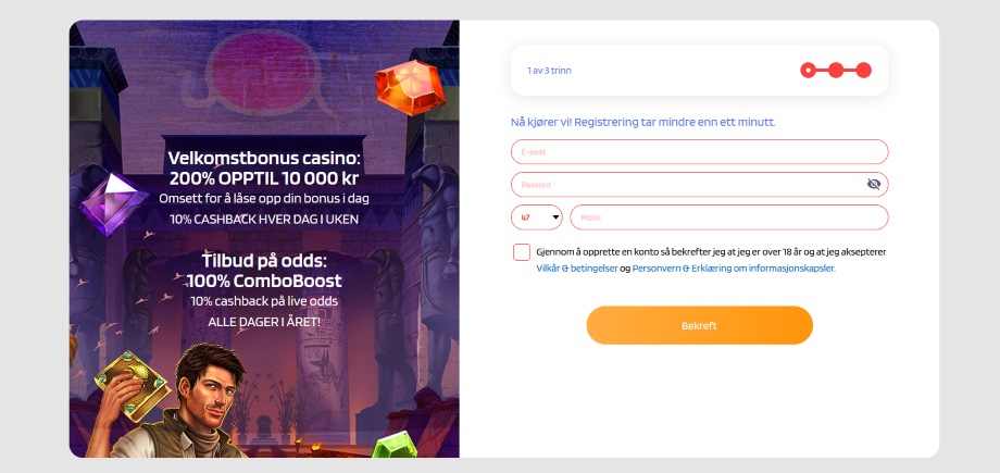 quickslot registrering