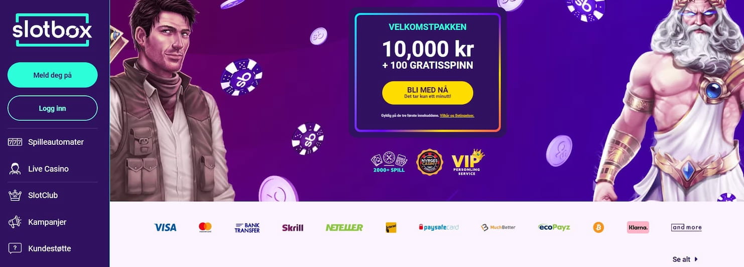 slotbox casino hovedside