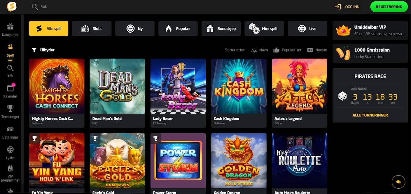 stay casino games