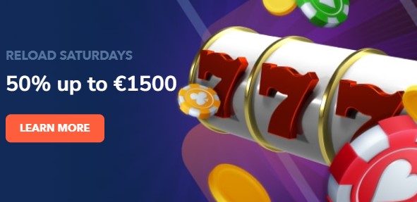 spinbookie casino reload saturdays